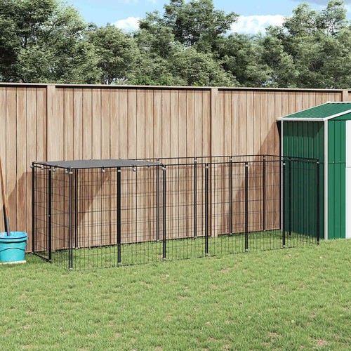 Dog kennel steel - steel, puppy